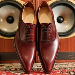 Handmade Genuine Leather Formal Shoes With Pointed Toe